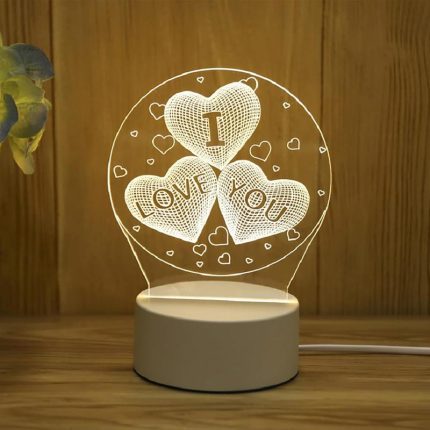 شب خواب 3 بعدی مدل استنددار با ماژیک لایت برد
