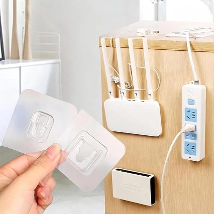 قلاب و میخ چسبی دوطرفه دیواری بدون سوراخ‌کاری
