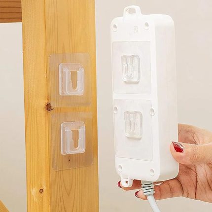 قلاب و میخ چسبی دوطرفه دیواری بدون سوراخ‌کاری