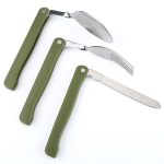 قاشق چنگال کوهنوردی تاشو - ست 3 عددی - Image 4