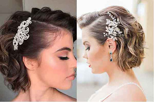 شینیون مدل موی کوتاه