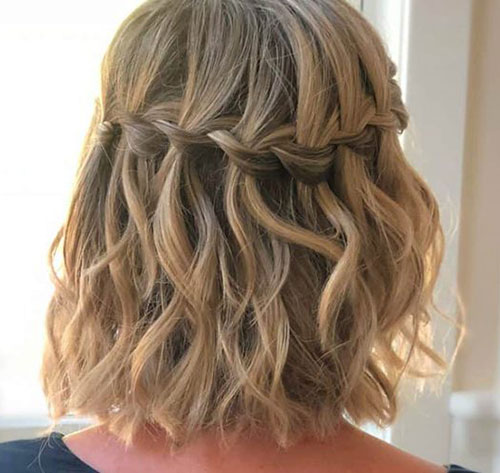 شینیون مدل موی کوتاه