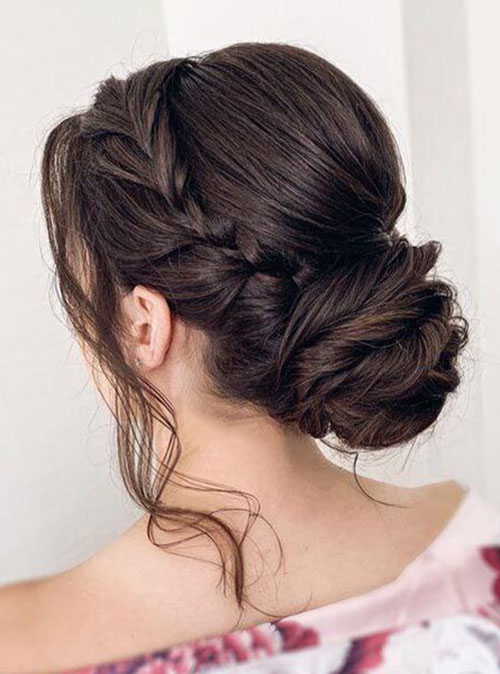 شینیون مدل موی متوسط