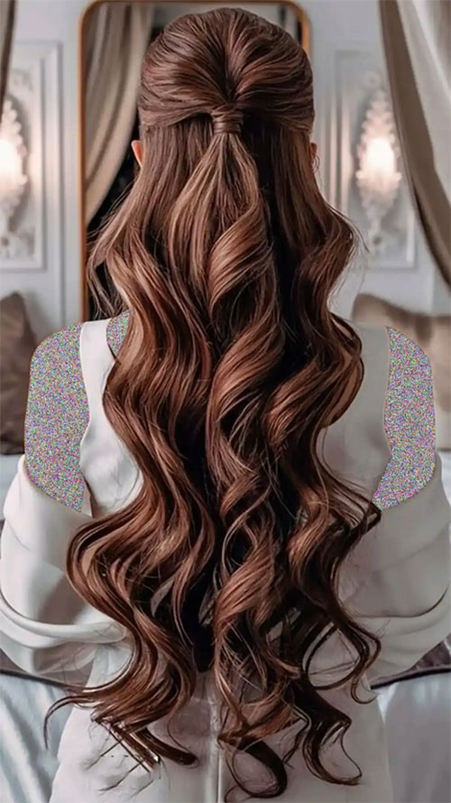 شینیون موی بلند