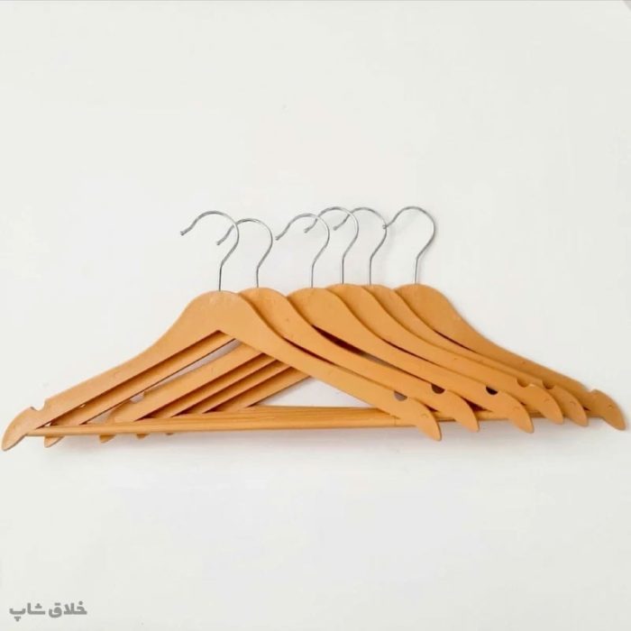 چوب لباسی طرح چوب 6 عددی
