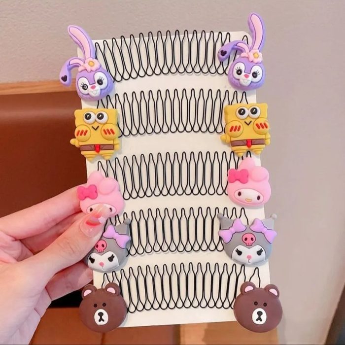 شانه مو و وزگیر فانتزی دخترونه مدل عروسکی
